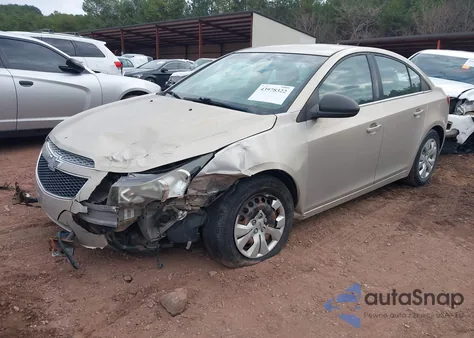 2012 Chevrolet Cruze Ls from USA, damaged, VIN 1G1PD5SH4C7299757